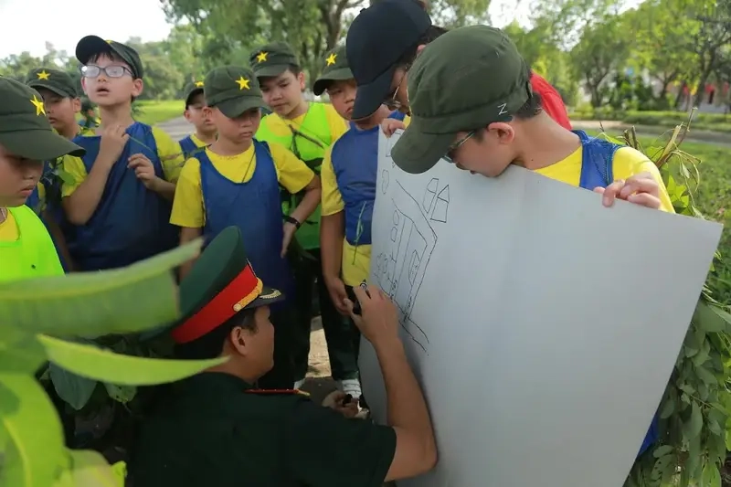 Đánh Trận Giả có thể tổ chức ở đâu trong khuôn viên