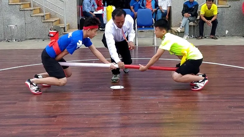 Đẩy Gậy Việt Nam với vận động viên thi đấu