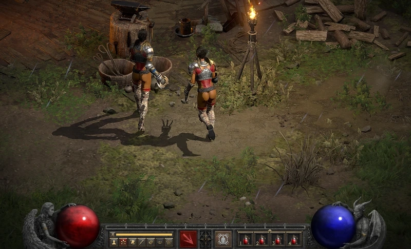 Lựa chọn đa dạng trong Diablo II nhân vật