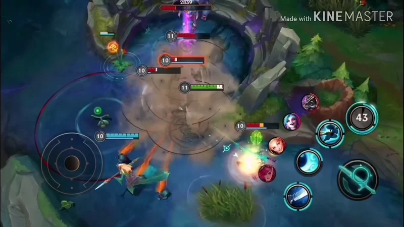 Chiến đấu mượt mà liên minh huyền thoại tốc chiến mobile