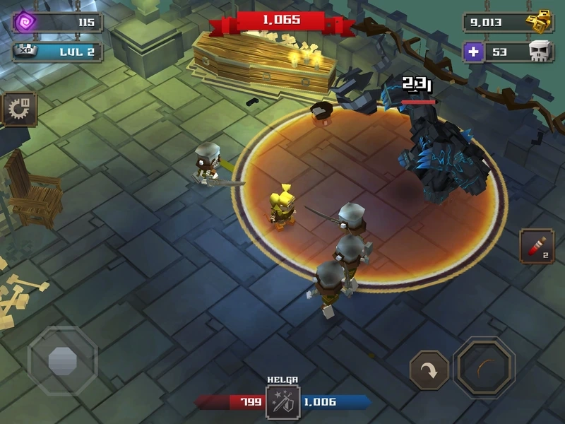 Bước vào bóng tối cùng Dungeon Quest hiệp sĩ bóng tối