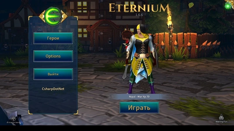 Làm quen nhanh nhờ Eternium hướng dẫn chơi