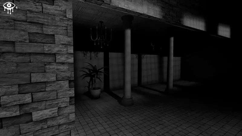Vị trí ẩn nấp an toàn trong game Eyes