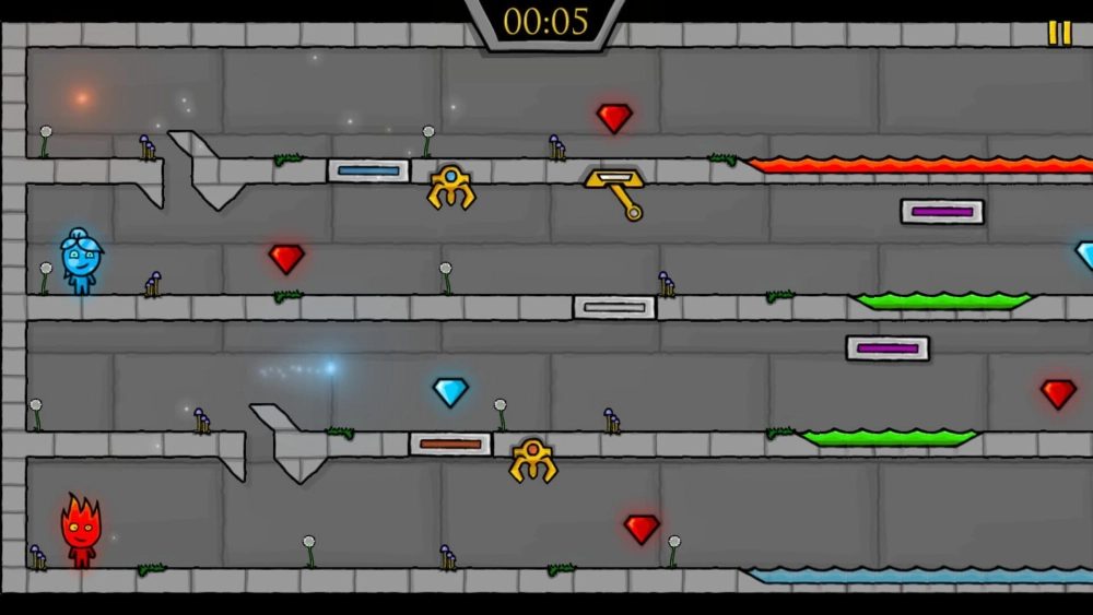 Trải nghiệm Fireboy and Watergirl mượt mà trên trình duyệt HTML5