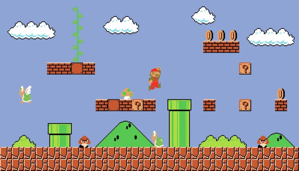 Bản đồ bí mật trong game mario web giúp bạn thăng tiến nhanh