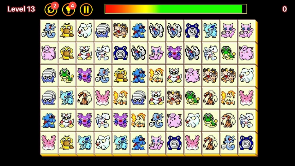 Giao diện Game Pikachu văn phòng cổ điển mang đậm tính hoài niệm