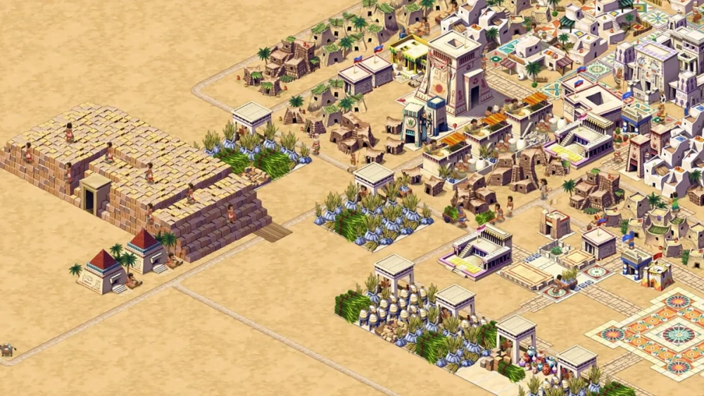Bản đồ pharaoh a new era các vùng đất mới đầy thử thách