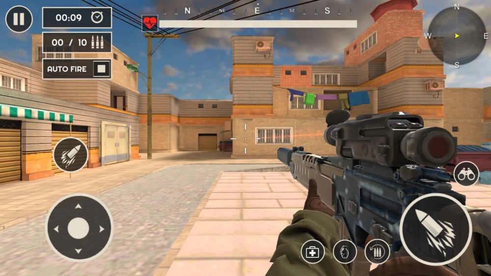  Góc nhìn thứ nhất trong game Y8 bắn súng 3D siêu thực