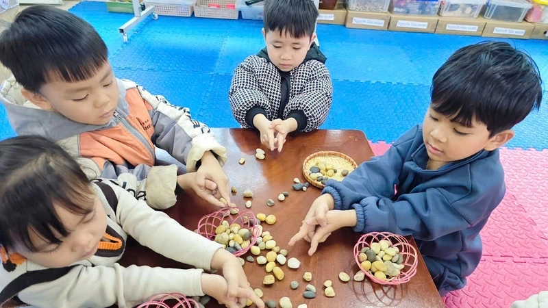 Giúp trò chơi diễn ra trật tự với luật chơi gắp cua bỏ giỏ