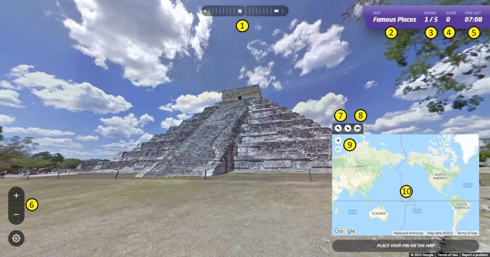  Chơi GeoGuessr unblocked tại trường học hoặc nơi làm việc
