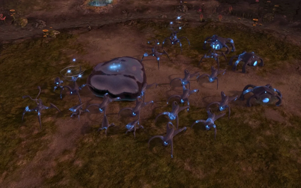 Hướng dẫn chơi Grey Goo trên bản đồ nhiều tài nguyên