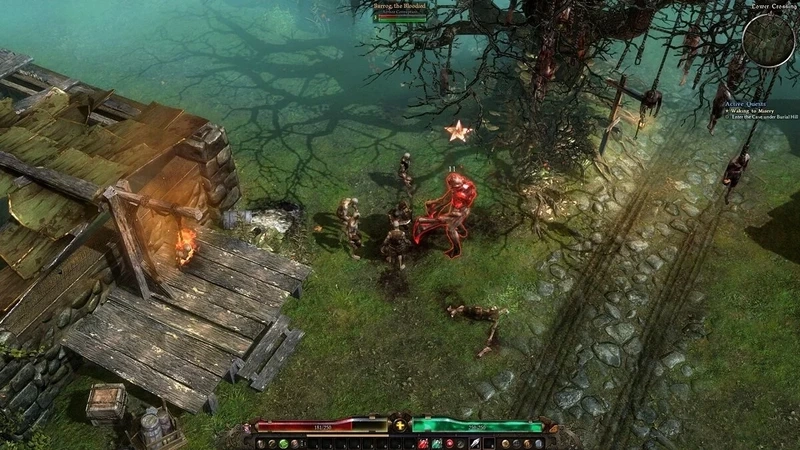 Hình tượng lạnh lùng grim dawn chiến binh bóng tối