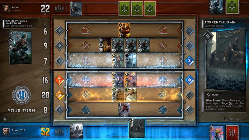 Nắm vững luật chơi Gwent: The Witcher Card Game để không mắc lỗi