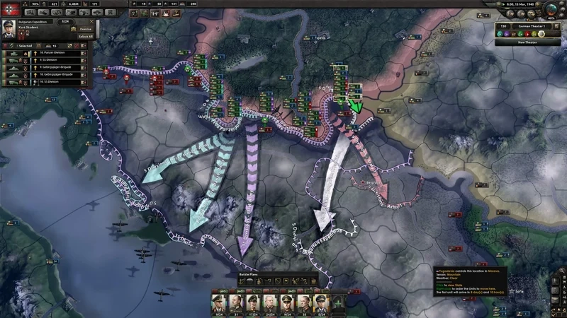 Mẹo chơi Hearts of Iron IV giúp bạn xoay chuyển cục diện