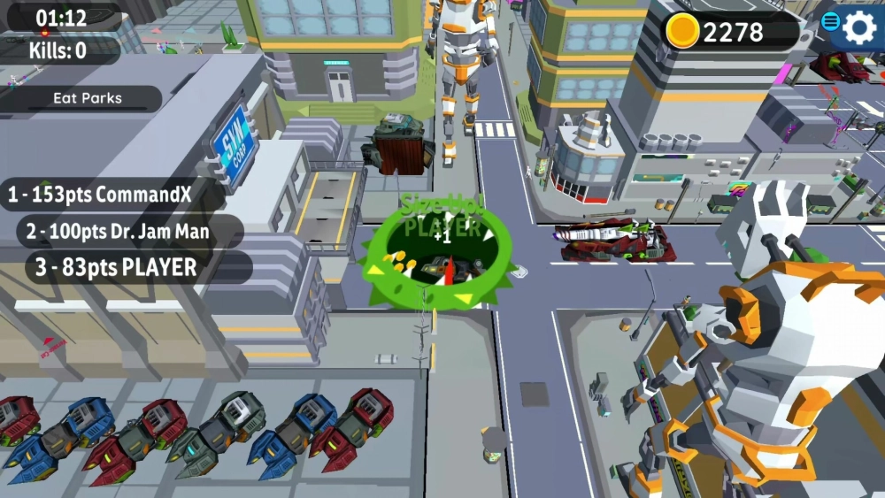 Cách chơi chế độ Battle Royale Hole.io để đạt top 1 dễ dàng