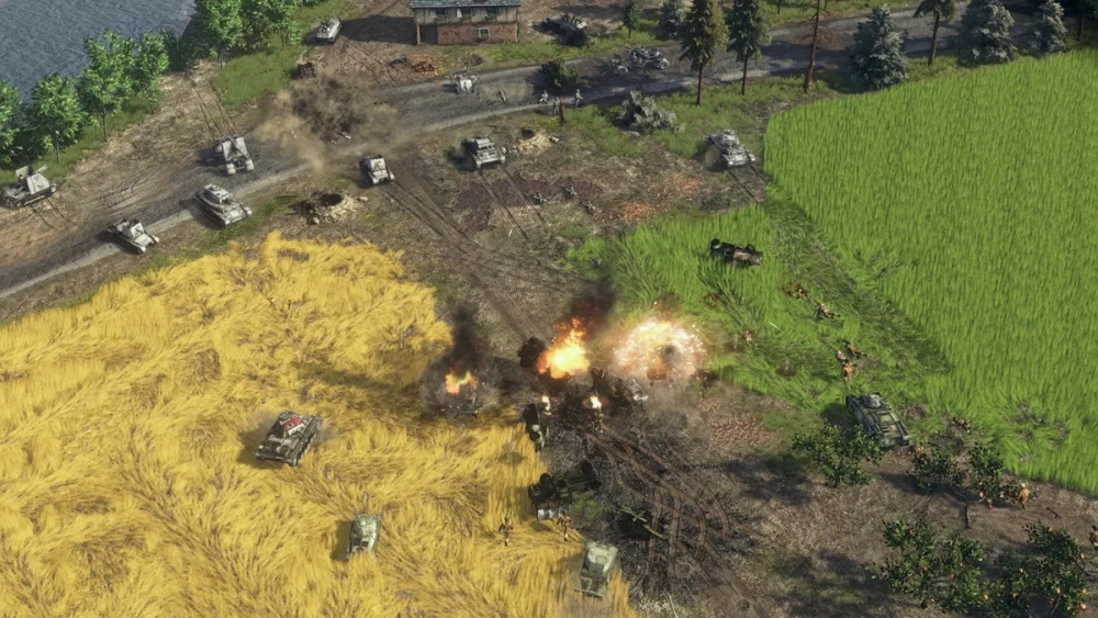 Hình ảnh trận chiến stalingrad sudden strike 4 tái hiện lịch sử hào hùng