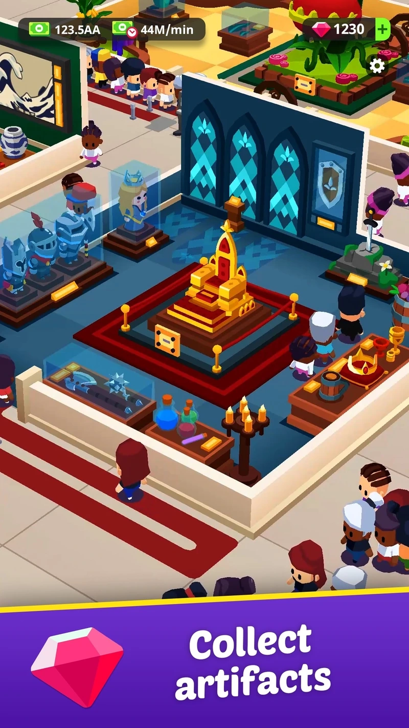 Làm chủ game nhờ idle museum hướng dẫn chi tiết