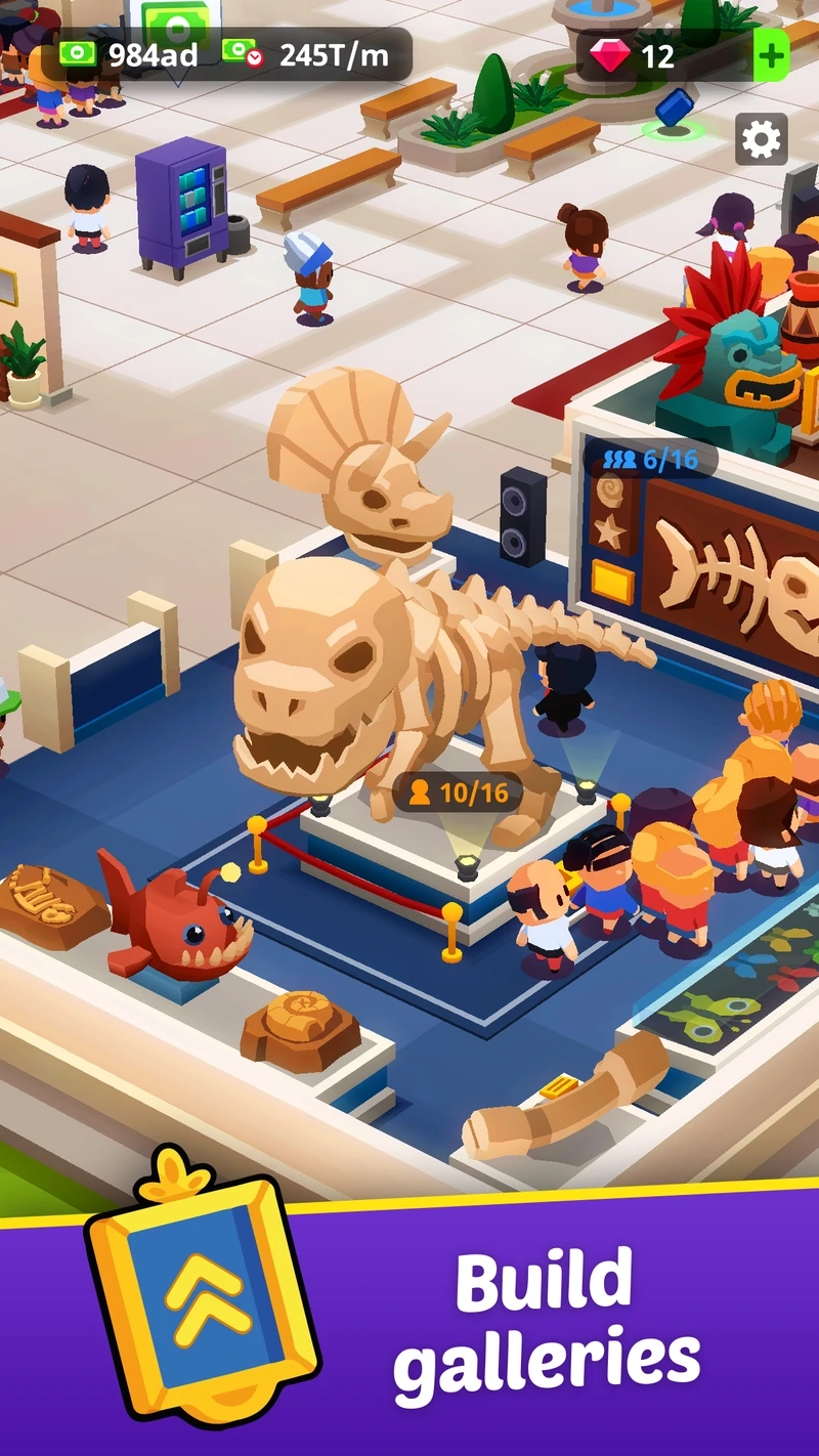 Chọn đúng chiến lược qua idle museum gallery nên chọn gì