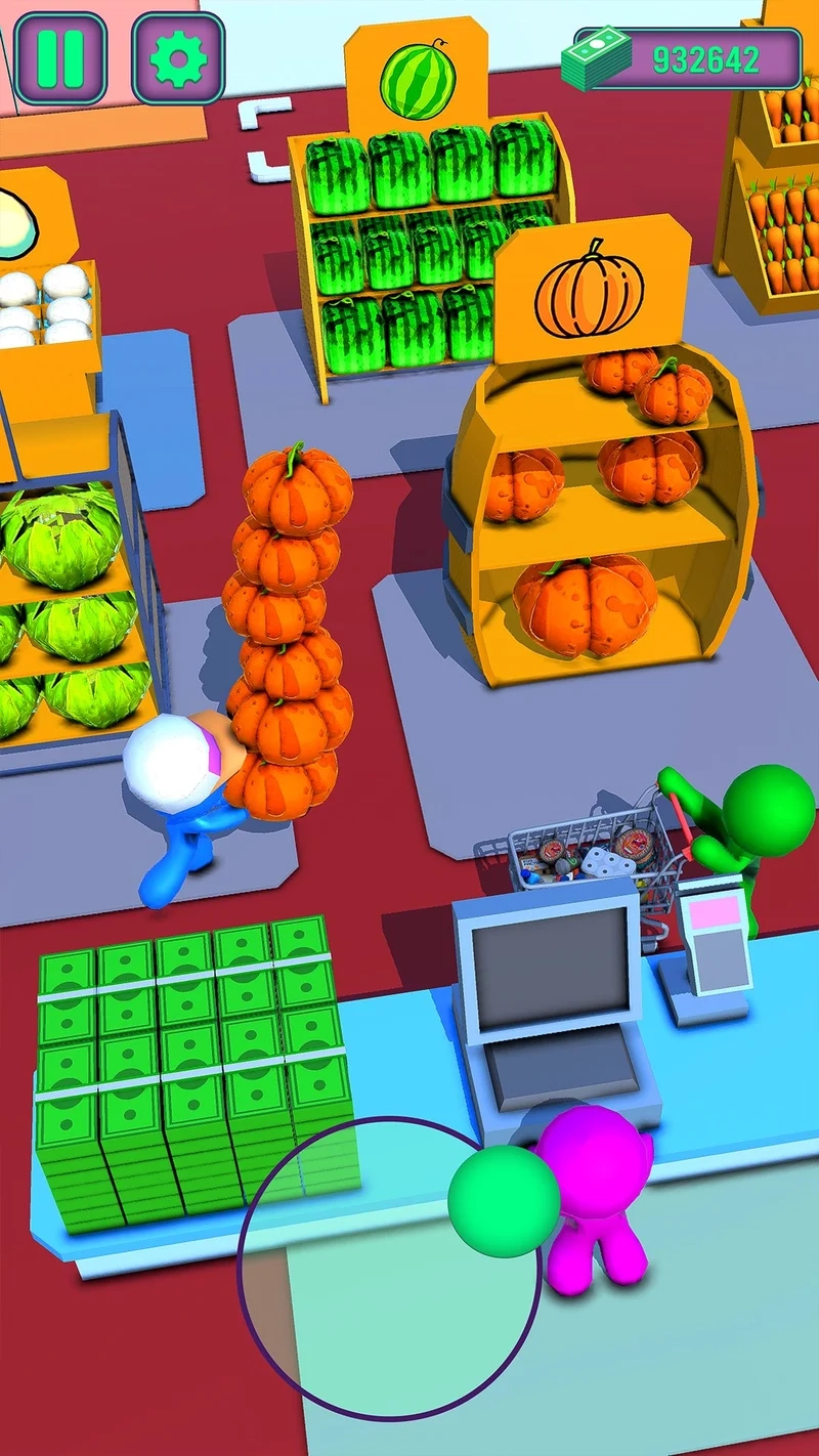 Trải nghiệm quản lý siêu thị thông minh với idle supermarket tycoon gameplay