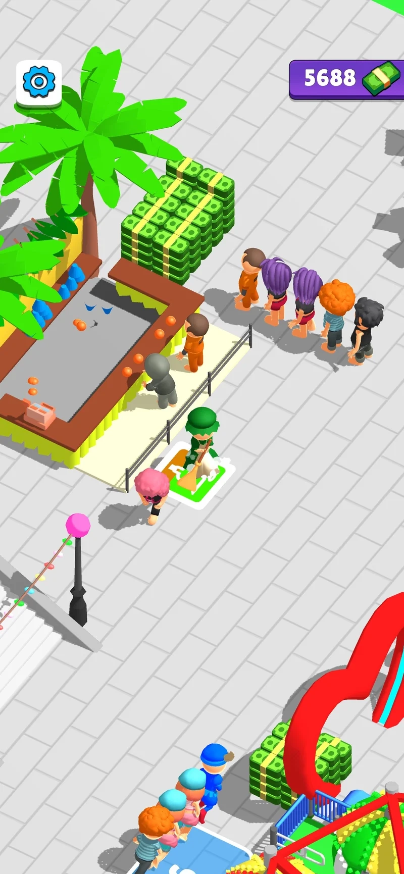 Hướng dẫn cách chơi Idle Theme Park chi tiết