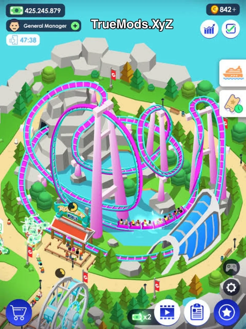 Nắm vững chiến lược với idle theme park guide
