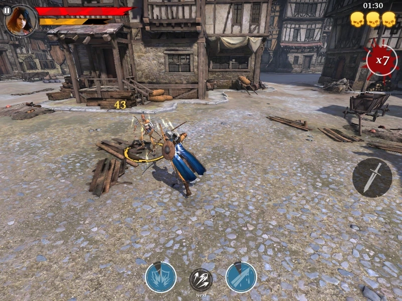 Cài đặt nhanh chơi mượt trên Android với Iron Blade tải APK Android