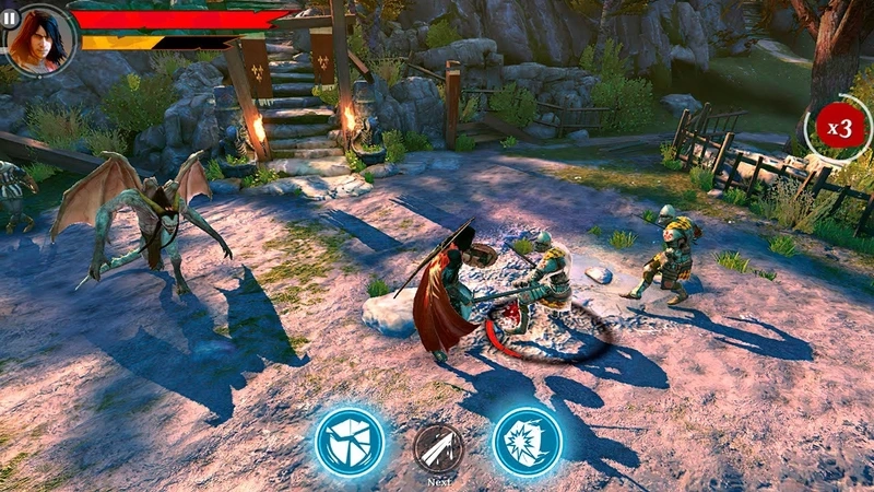 Chơi màn hình lớn chiến đấu đã tay với Iron Blade PC chơi trên máy tính