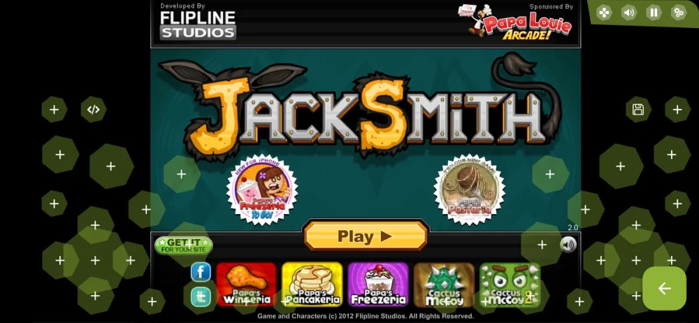 Màn hình chiến đấu trong jacksmith game vui nhộn