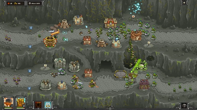 Luật chơi cốt lõi của Kingdom Rush