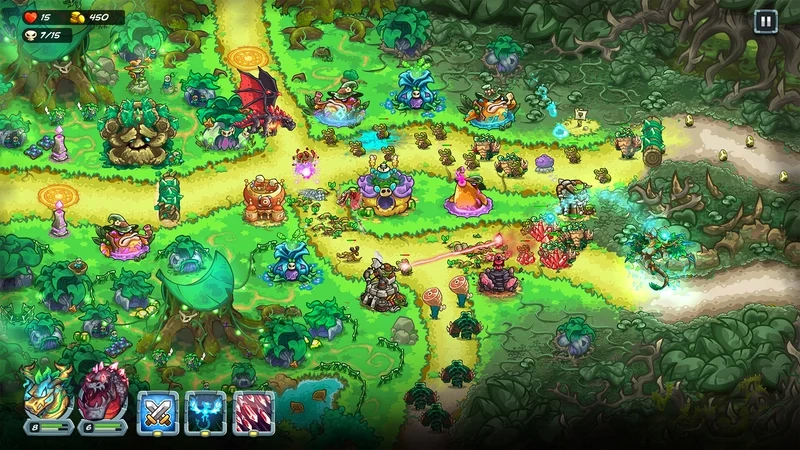 Khám phá mọi tính năng với kingdom rush thiết kế game