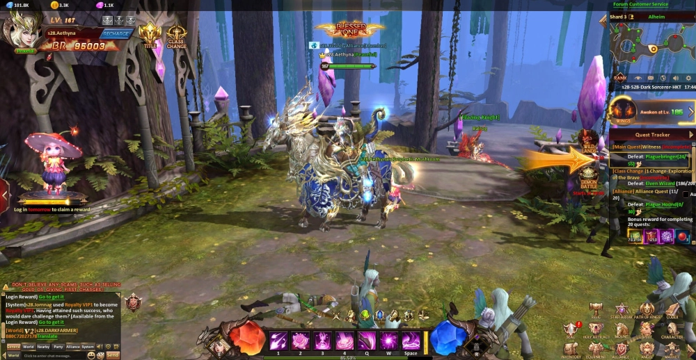 League of Angels – Heaven’s Fury fanart từ cộng đồng người chơi đam mê nét vẽ thần thoại.