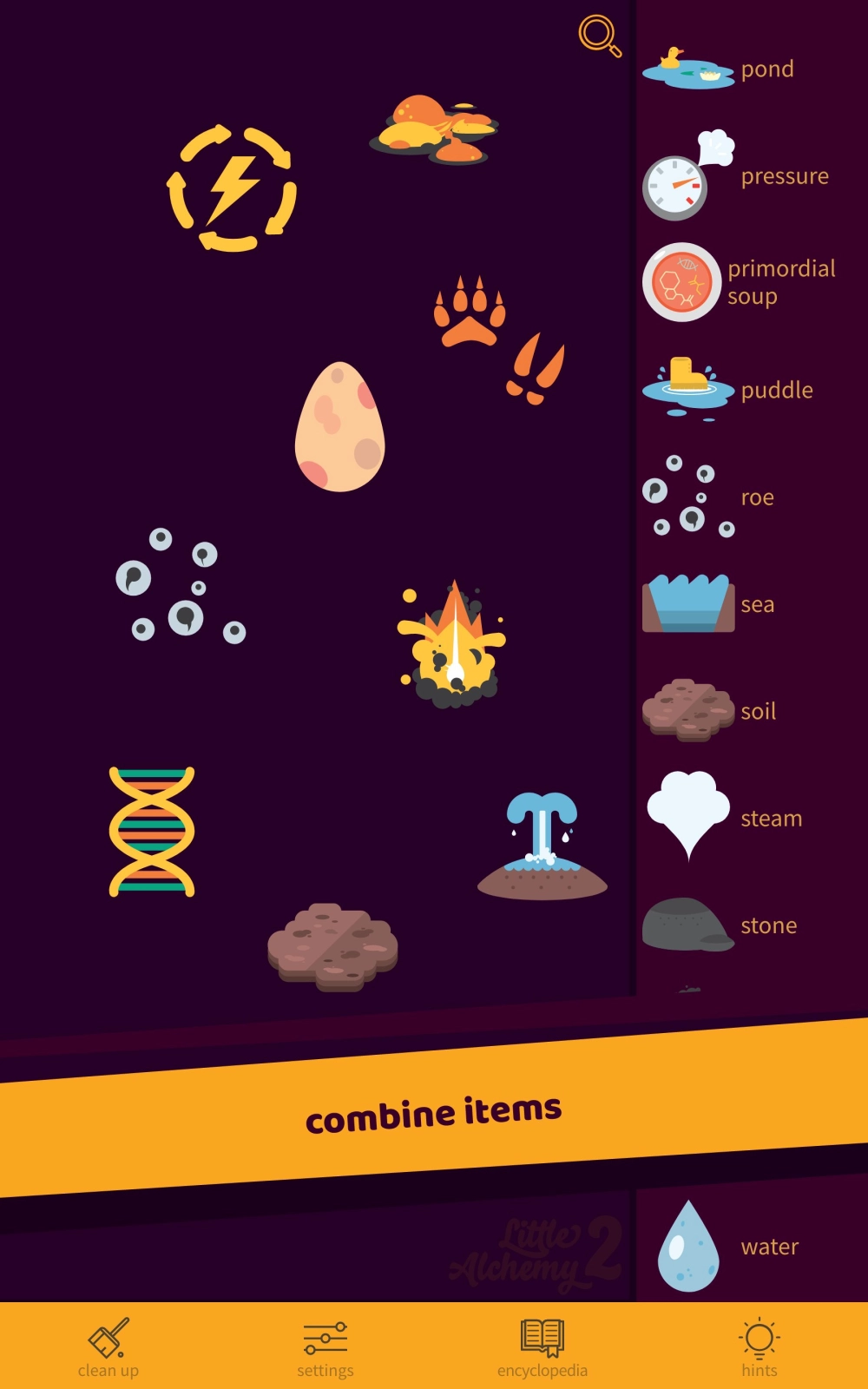 Tất cả 720 nguyên tố Little Alchemy 2 được sắp xếp khoa học