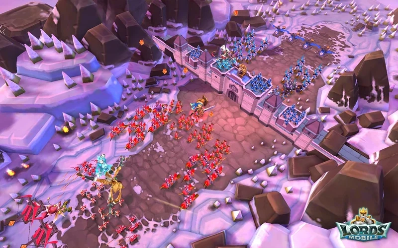 Thưởng thức đồ họa tuyệt vời trong lords mobile đồ họa đẹp