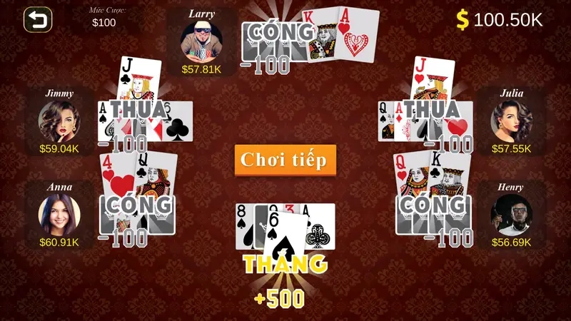 Cách tính điểm bài Sắc Tê (Cách tê) khi kết thúc ván chơi