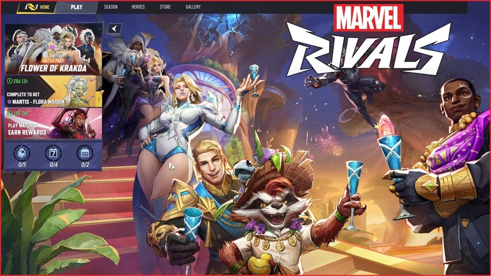 Hình ảnh map thi đấu Marvel Rivals tại vương quốc Wakanda
