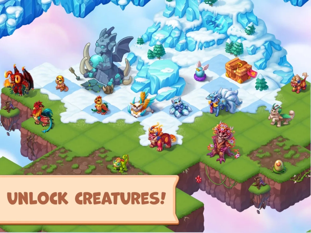 Tải Mergest Kingdom mod apk để trải nghiệm tính năng đặc biệt