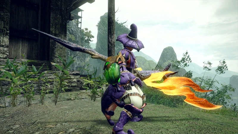 Người bạn đồng hành trung thành Monster Hunter Rise Palamute