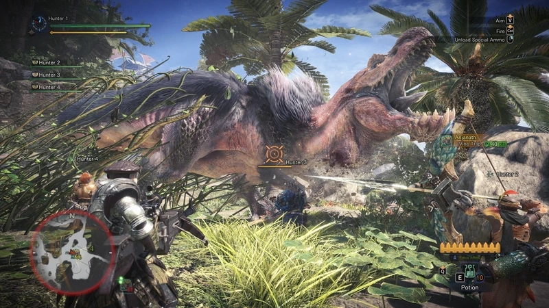Mục tiêu và luật chơi cốt lõi của Monster Hunter World