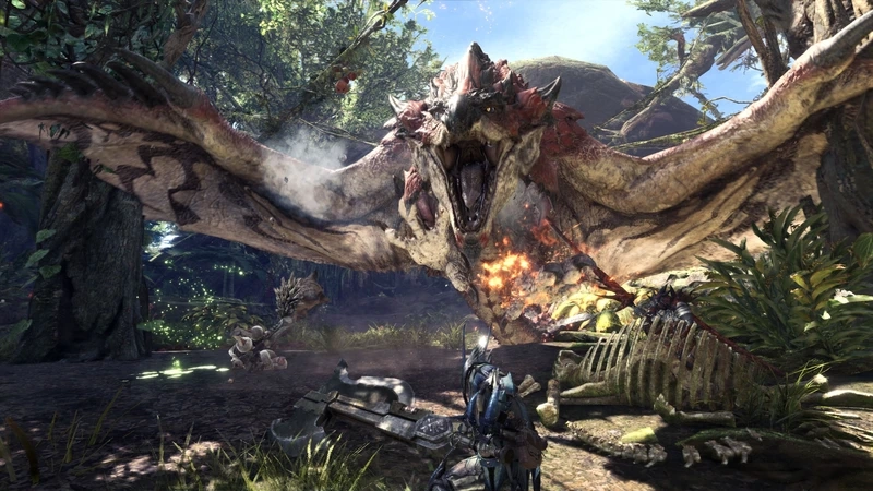 Cảm giác hồi hộp khi Monster Hunter World săn quái