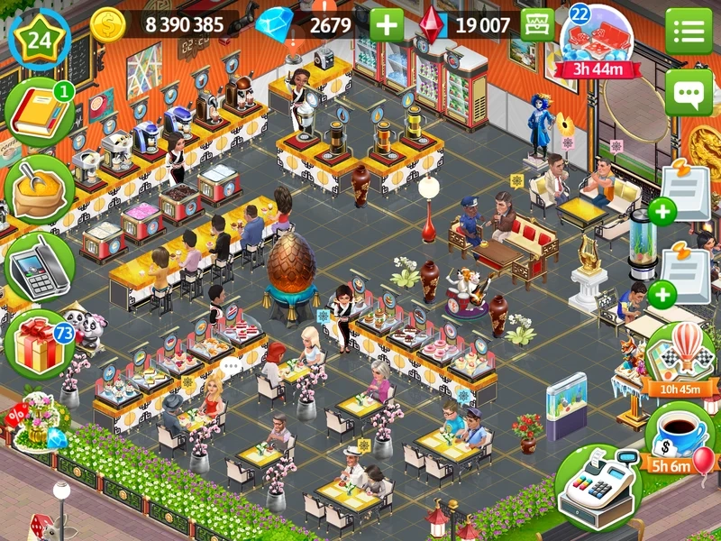 Trải nghiệm thú vị khi chơi game my cafe