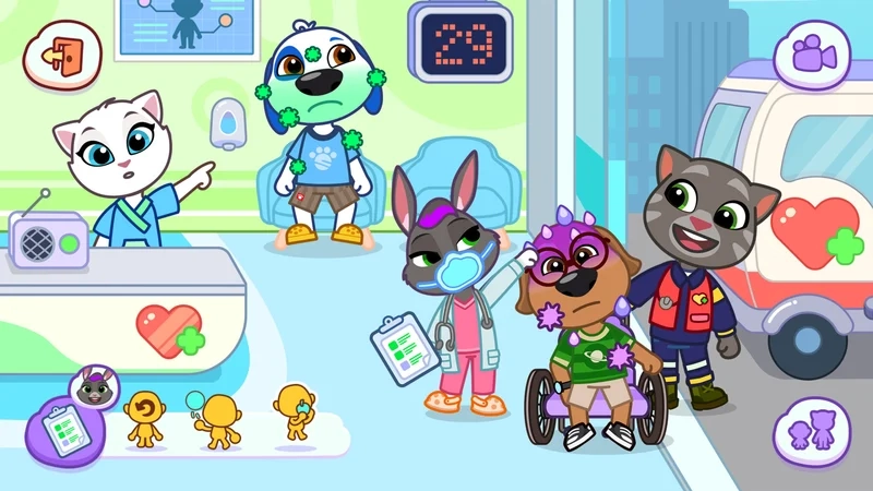 Trò chuyện vui vẻ với my talking tom friends talking