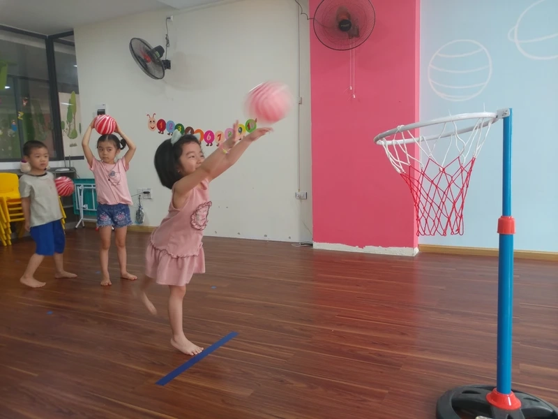 Luật chơi cốt lõi trò chơi ném bóng vào rổ