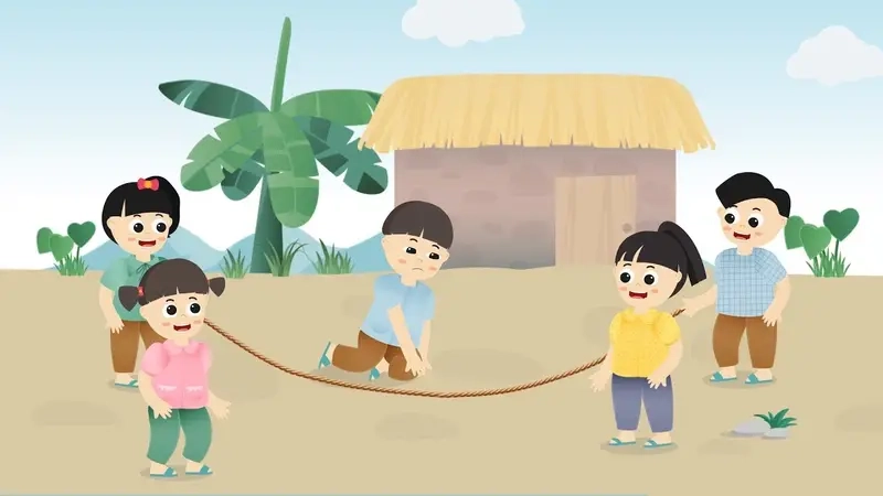 Nhảy dây chun cho học sinh tiểu học an toàn