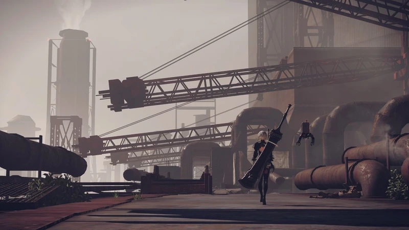 Cá tính mạnh mẽ từ NieR Automata android A2