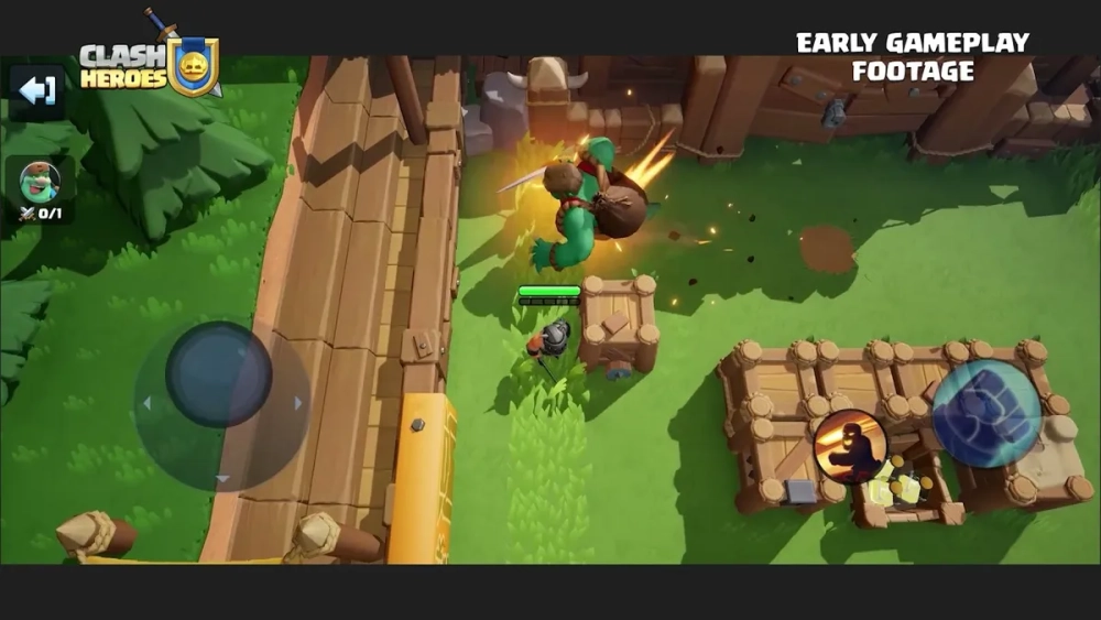 Cấu hình tối ưu khi chơi ninja clash heroes pc màn hình lớn