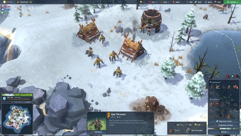 Chiêm ngưỡng northgard ảnh trong game sống động