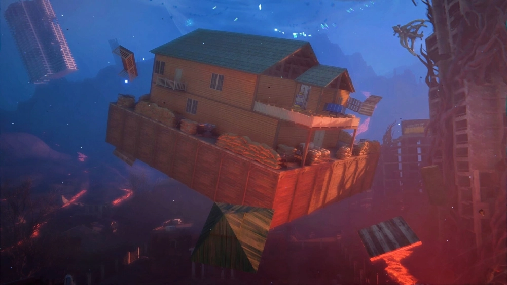 Bản đồ tương tác Once Human hiển thị các điểm dịch chuyển