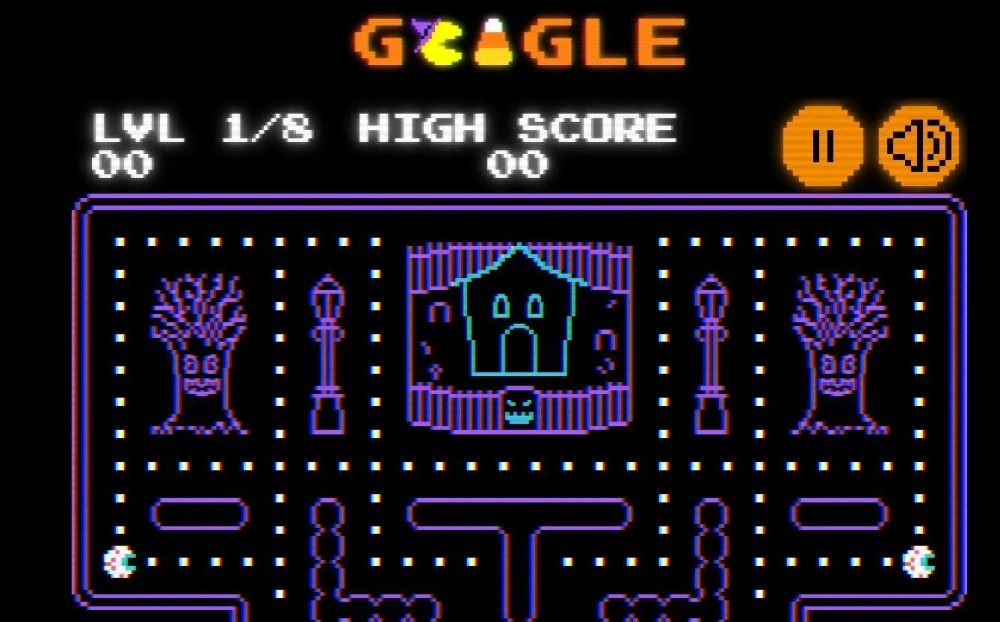 Cách kích hoạt chế độ chơi 2 người Pacman Google trên Chrome
