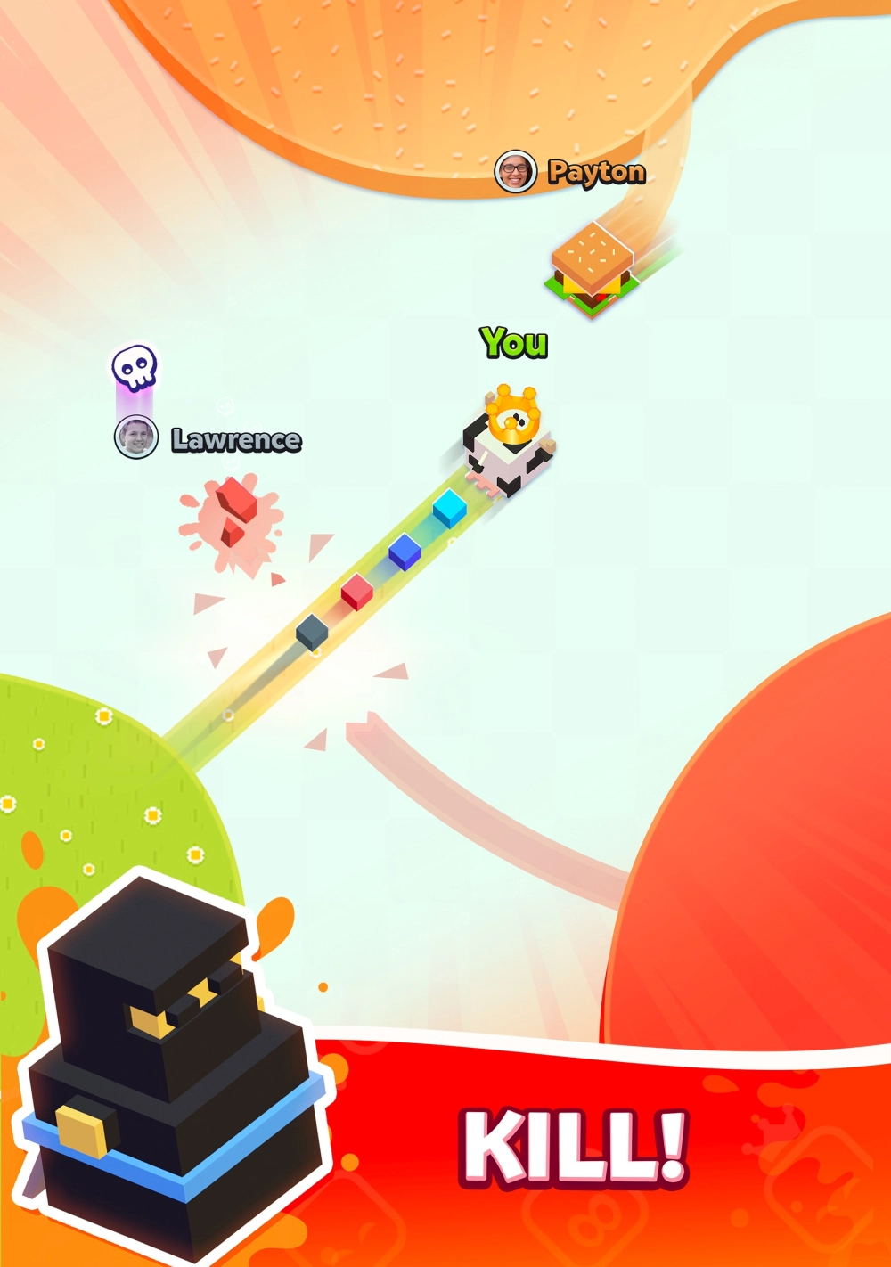 Cách vẽ vùng lãnh thổ lớn Paper.io an toàn nhất