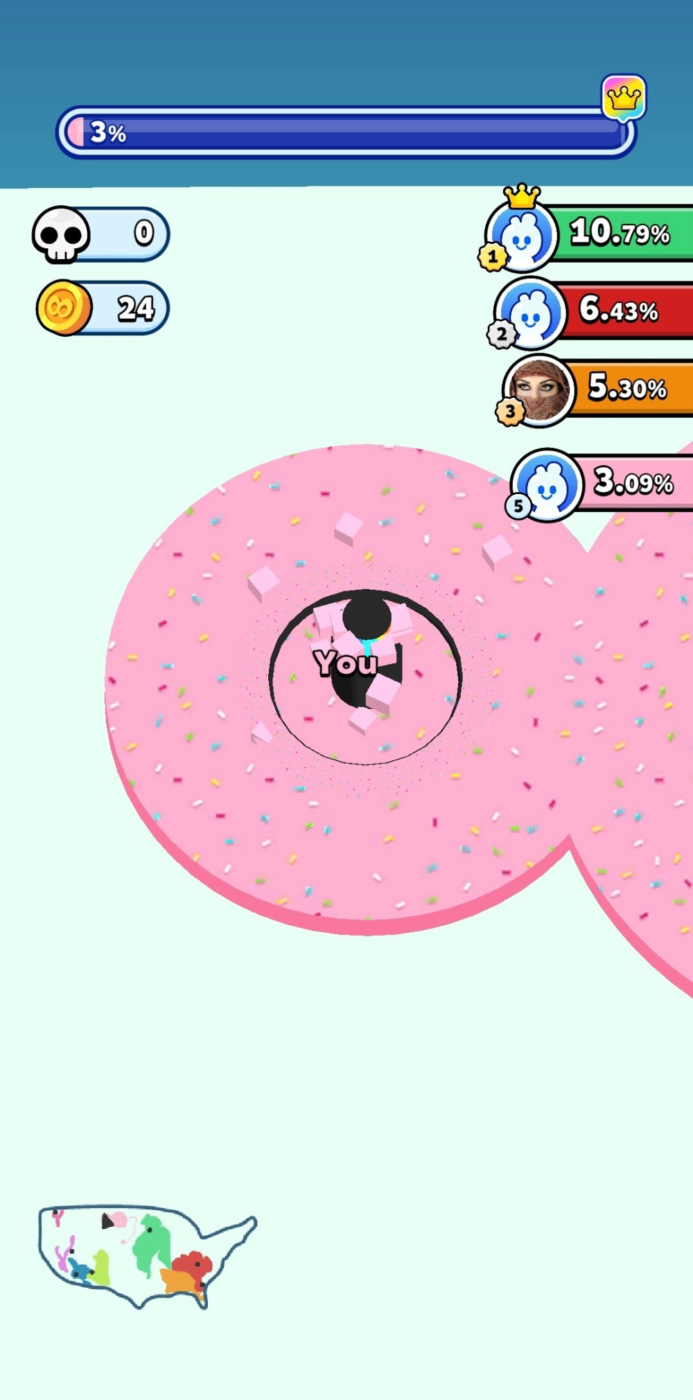 Cách chiếm 100% bản đồ Paper.io cực kỳ chi tiết